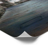 Calle del Villar (Santiago de Compostela) Poster (Ecke)