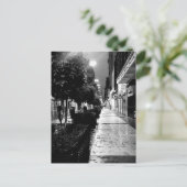 Calle Florida Buenos Aires Schwarzweiß Postkarte (Stehend Vorderseite)