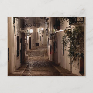 Calle iluminada por faroles, Altea Postkarte