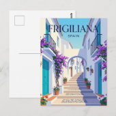 Calle Real Spanien Postkarte (Vorne/Hinten)