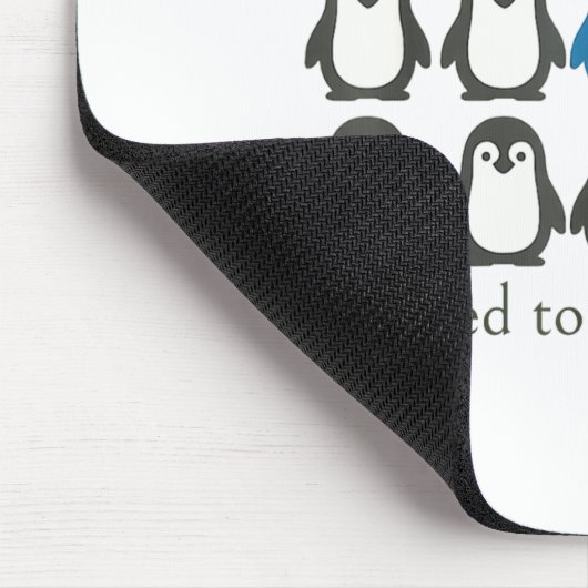 Called To Be Different Christian Penguin Faith Ins Mousepad (Ecke)