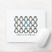 Called To Be Different Christian Penguin Faith Ins Mousepad (Mit Mouse)