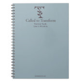 Called to Transform: Basic Notebook Notizblock (Vorderseite)