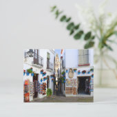 Calleja de las Flores Postkarte (Stehend Vorderseite)