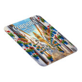 Calleja de las Flores Spanien Magnet (Rechte Seite)