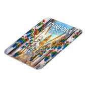 Calleja de las Flores Spanien Magnet (Linke Seite)