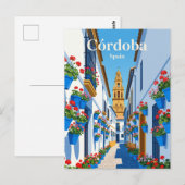Calleja de las Flores Spanien Postkarte (Vorne/Hinten)