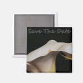 Calli Lillie Save the Date Magnet (Vorderseite/Rückseite)