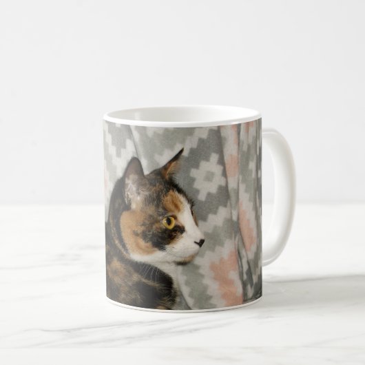 Callie Cat auf Sofa Kaffeetasse (VorderseiteRechts)