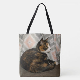 Callie Cat auf Sofa Tasche