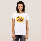 Callie, ernannter oder bester Schwester-Preis T-Shirt (Vorne ganz)