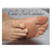 Callie Feet 12-monatiger Kalender (Titelbild)