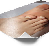 Callie Feet Foto Print Erweiterung (Ecke)