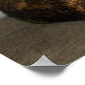 Callie Katze auf Sofa Poster (Ecke)