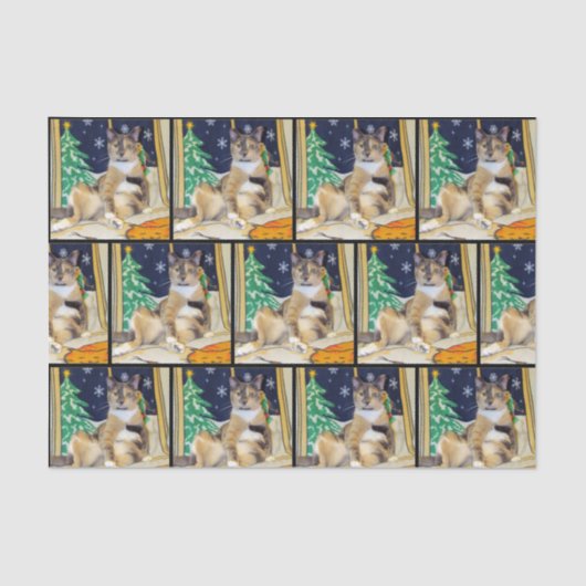 Callie Muffins Lady Like Christmas - Tissue Seidenpapier (Vorderseite)