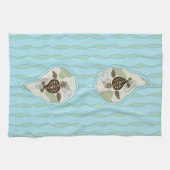 Callie the Sea Turtle Kitchen Handtuch (Horizontal)