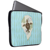 Callie the Sea Turtle Laptop Sleeve (Vorne Rechts)