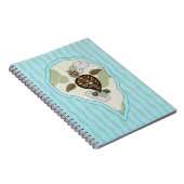 Callie the Sea Turtle Notebook Notizblock (Rechte Seite)