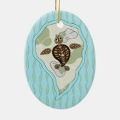 Callie the Sea Turtle Ornament (Hinten)