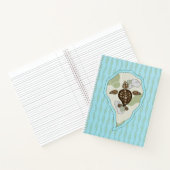 Callie the Sea Turtle Spiral Notebook Notizbuch (Innenseite)