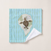 Callie the Sea Turtle Towel Set (Waschlappen)