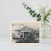 Callies Bed & Breakfast, Fort Worth, Texas Postkarte (Stehend Vorderseite)