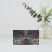 Calligrafen Visitenkarten Visitenkarte (Stehend Vorderseite)