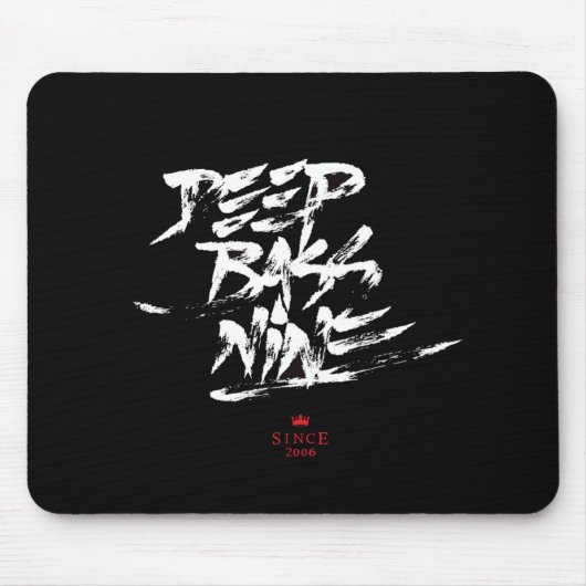 Calligraffiti Mousepad durch Flixx (Schwarzes) (Vorne)