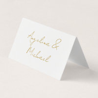 Calligrafie Beruflich Elegance Gold Color