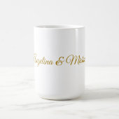 Calligrafie Beruflich Elegance Gold Color Kaffeetasse (Mittel)