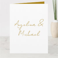 Calligrafie Beruflich Elegance Gold Color