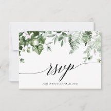 Calligrafie Botanische Ivy Greenerity Wedding