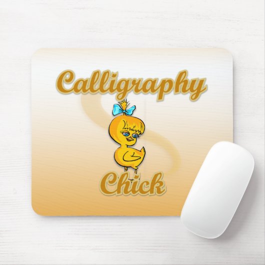 Calligrafie Chick Mousepad (Mit Mouse)
