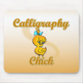 Calligrafie Chick Mousepad (Vorne)