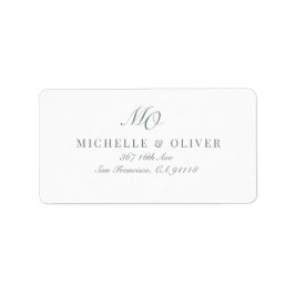 Calligrafie Classic Adressaufkleber