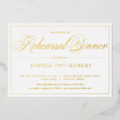 Calligrafie Einfache Linien - Probe Folieneinladung (Vorderseite)