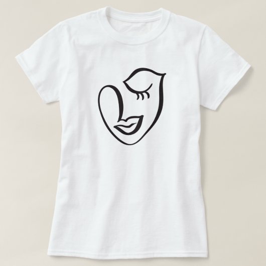 Calligrafischer T - Shirt (Design vorne)