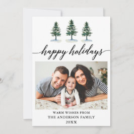 Calligrafisches Foto Feiertagskarte