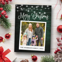 Calligrafisches Grünes Holz Leuchten Instant Camer