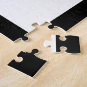 Calligrafy Black Rose Wedding Puzzle (Seite)