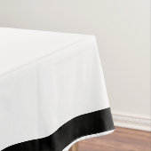 Calligrafy Black Rose Wedding Tischdecke (Beispiel)