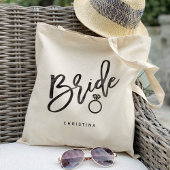 Calligrafy Bride Tragetasche