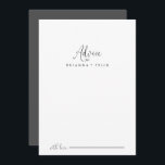 Calligrafy Liebe Extravagant Script Wedding Advice Hinweiskarte<br><div class="desc">Diese Kalligraphie-Liebe extravagante Skript Hochzeitsratenkarte ist ideal für eine moderne Hochzeit. Das einfache und elegante Design zeichnet sich durch klassische und extravagante Schriftzeichen in Schwarz und Weiß aus. Diese Karten sind ideal für Hochzeiten, Brautparty, Babydusche, Graduiertenfest u.v.m. Personalisieren Sie die Karten mit den Namen der Braut und Bräutigam, den Eltern,...</div>