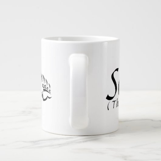 Calligraphic Southpaw (The Natural Evolution) Gian Jumbo-Tasse (Rückseite)