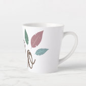 Calligraphie hello boho Federn Milchtasse (Rechts)