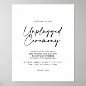 Calligraphie Modernes Elegant - Gebärdensignatur n Poster (Vorne)