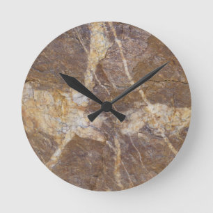 calligraphie sur pierre runde wanduhr