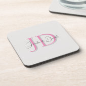 Calligraphie-Trends in klassischer Schriftzeichen- Getränkeuntersetzer (Linke Seite)