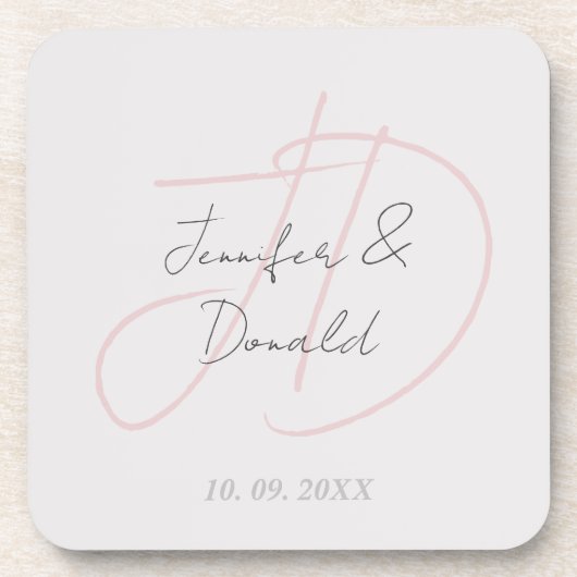 Calligraphie-Trends in klassischer Schriftzeichen- Getränkeuntersetzer (Vorderseite)