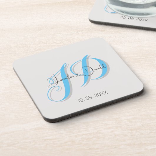 Calligraphie-Trends in klassischer Schriftzeichen- Getränkeuntersetzer (Linke Seite)